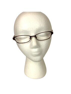 Ted Baker B105 Amber Rectangle Eyeglasses Frames Metal 52-17-135